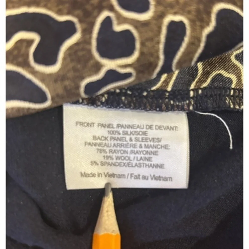 Tory Burch Womens Printed Silk Top Blouse Size XS‎